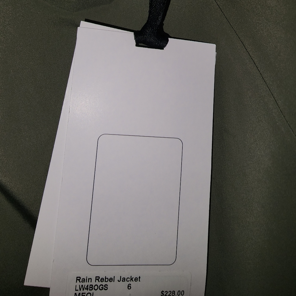Size 2 Rain jacket BRAND NEW - Picture 5 of 6